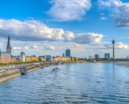 Die 25 besten Date-Ideen in Düsseldorf: Stadtbild Düsseldorfs