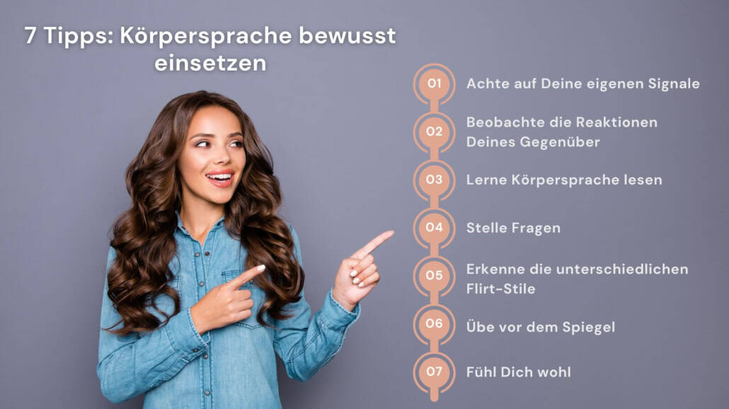 Körpersprache 7 Tipps Körpersprache der Liebe: So erkennst Du die Signale